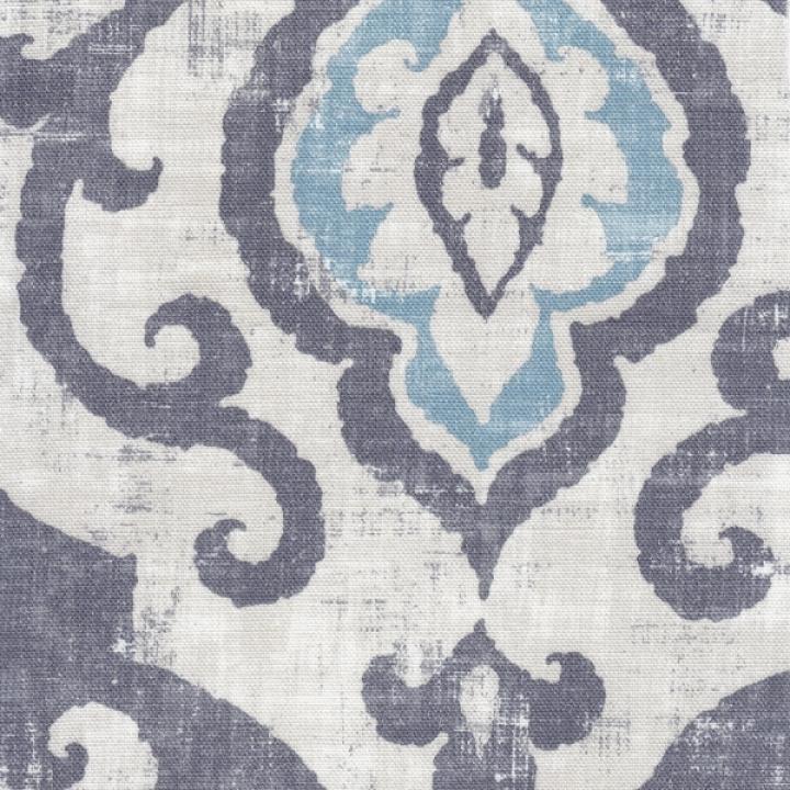 Suri Blue Swoop Accent Chair