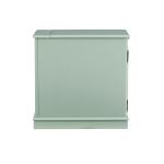 Aqua Accent Table with Charging Station