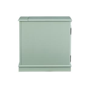 Aqua Accent Table with Charging Station