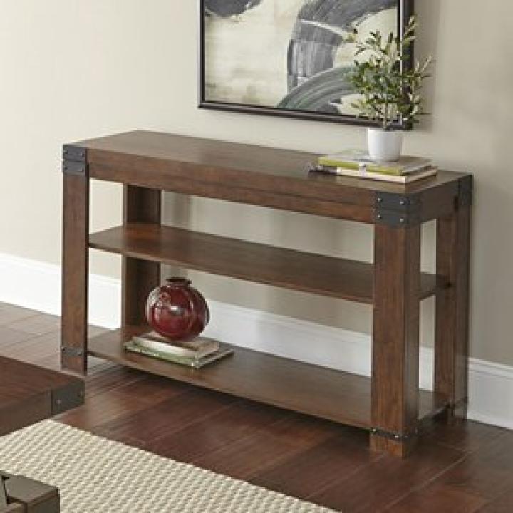 Nolan Cherry Wood Console Table