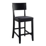 Tyler Vinyl Seat Black Counter Stool