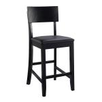 Tyler Vinyl Seat Black Counter Stool
