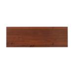 Antique Tobacco Console Table with Bottom Shelf