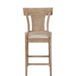 Ray Brown with Gray Wash Finish Counter Stool