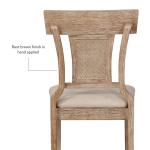 Ray Brown with Gray Wash Finish Counter Stool