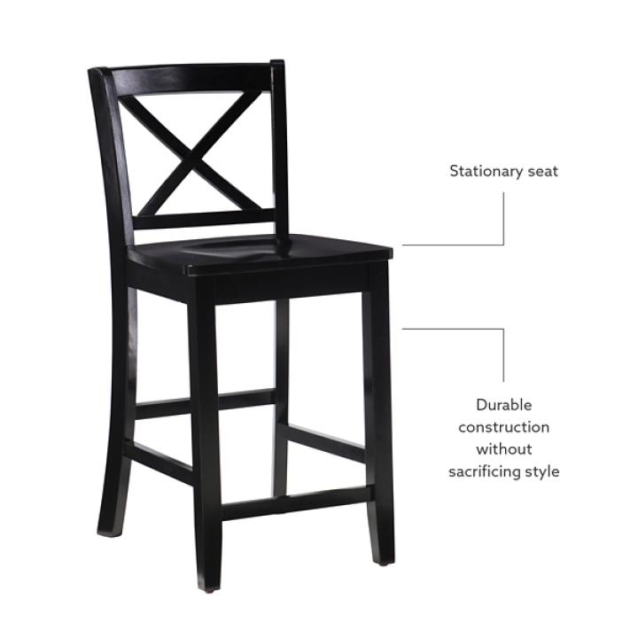 Carter X-Back Counter Stool