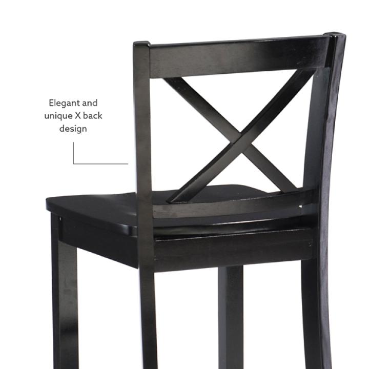 Carter X-Back Counter Stool