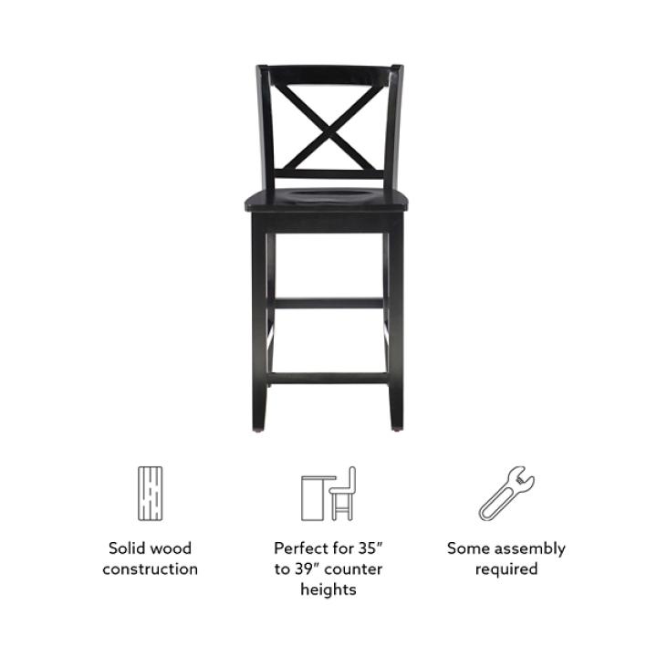 Carter X-Back Counter Stool