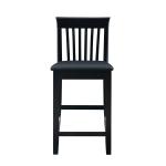 Black Jayden Craftsman Counter Stool