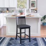 Black Jayden Craftsman Counter Stool