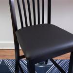 Black Jayden Craftsman Counter Stool