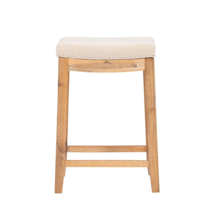 Riverdale Acacia Wood Counter Stool