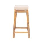 Riverdale Acacia Wood Counter Stool