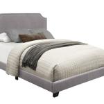 Gray Upholstered Channing King Bed