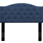 Navy Bryne Button Tufted Full/Queen Headboard