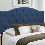Navy Bryne Button Tufted Full/Queen Headboard