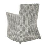 Gray Cabot Rattan Accent Chair