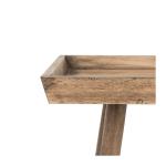 Desert Brown Nola Accent Table