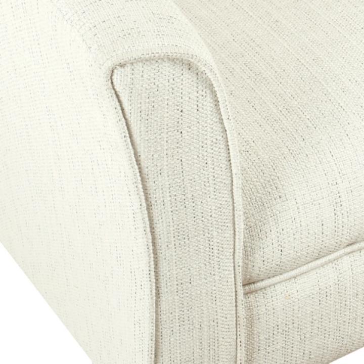 Natural Textured Barrel Accent Chair