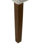 Gray Floral Parsons Dining Chairs, Set of 2