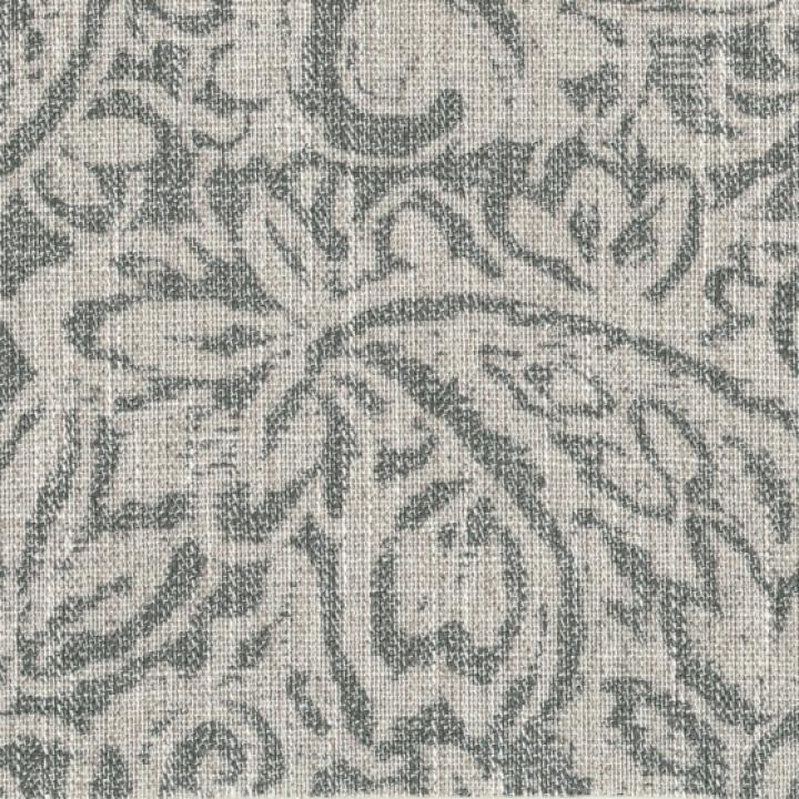 Gray Floral Parsons Dining Chairs, Set of 2