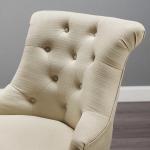 Beige Miller Tufted Office Chair