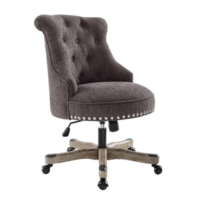 Charcoal Miller Tufted Office Chair