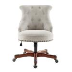 Natural Miller Tufted Office Chair