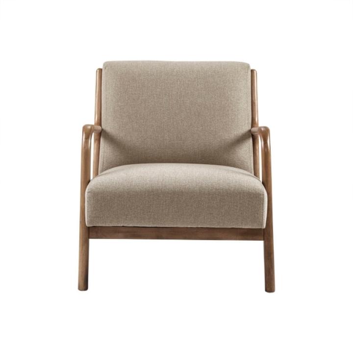 Nolan Sand Mid-Century Accent Chair