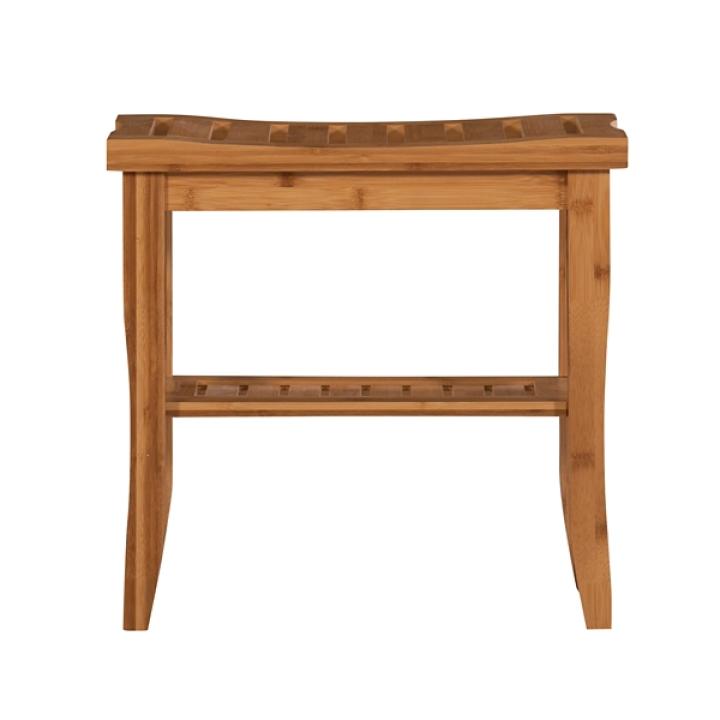 Sumter Bamboo Bathroom Stool