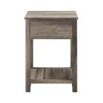 Gray Wash Country Accent Table