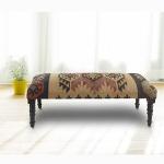 Multi Color Bohemian Bench