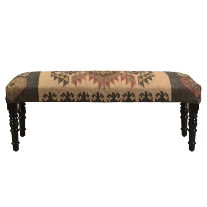 Multi Color Bohemian Bench