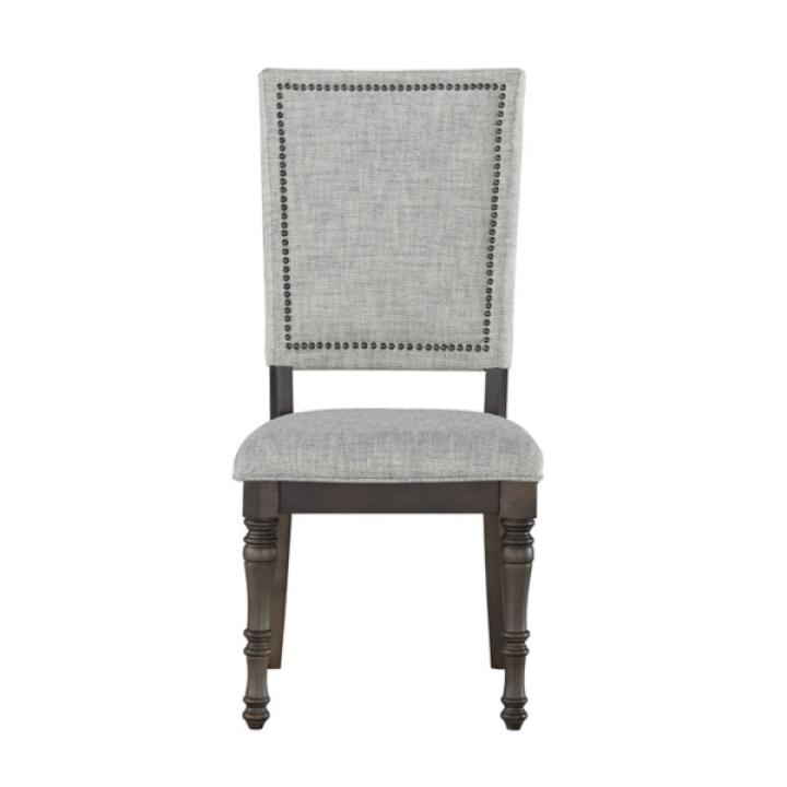Gray Dawson Upholstered Dining Chairs, Set of 2