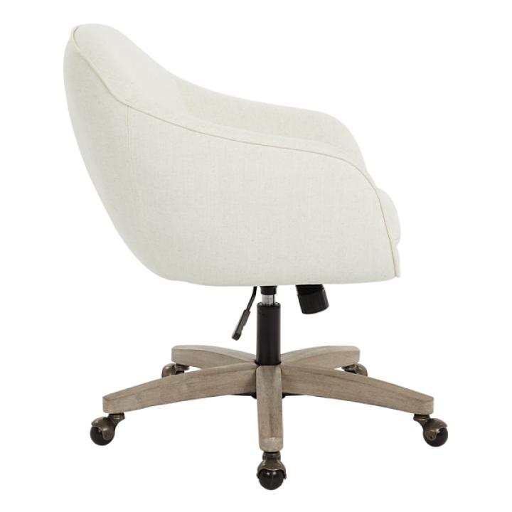 Nora Linen Office Chair
