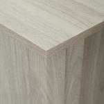 Birch Wood and Glass Door TV Stand