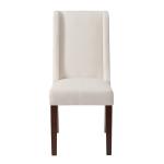 Cream Parson Dining Chairs, Set of 2
