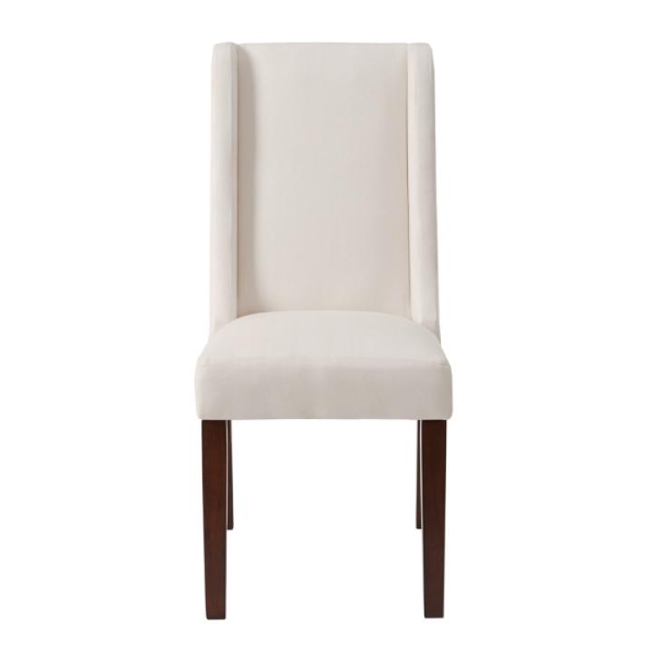 Cream Parson Dining Chairs, Set of 2