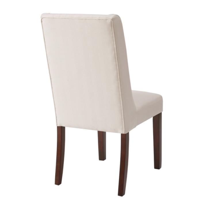 Cream Parson Dining Chairs, Set of 2