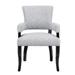 Gray Warms Nailhead Trim Dining Chair