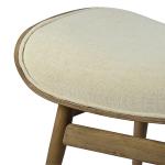 Mid-Century Modern Saddle Seat Ottoman