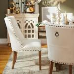 Julia Cream Upholstered Dining Chair