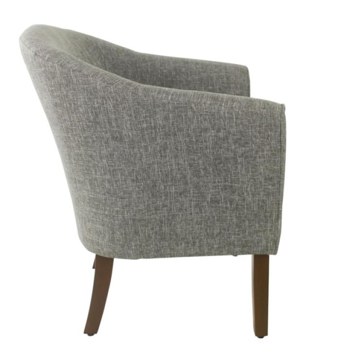 Slate Gray Accent Chair