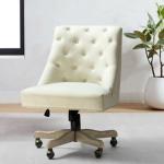 Ivory Dylan Upholstered Office Chair