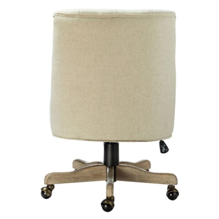 Ivory Dylan Upholstered Office Chair