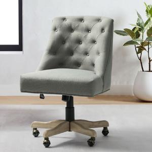 Gray Dylan Upholstered Office Chair