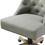 Gray Dylan Upholstered Office Chair