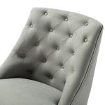 Gray Dylan Upholstered Office Chair