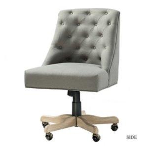 Gray Dylan Upholstered Office Chair