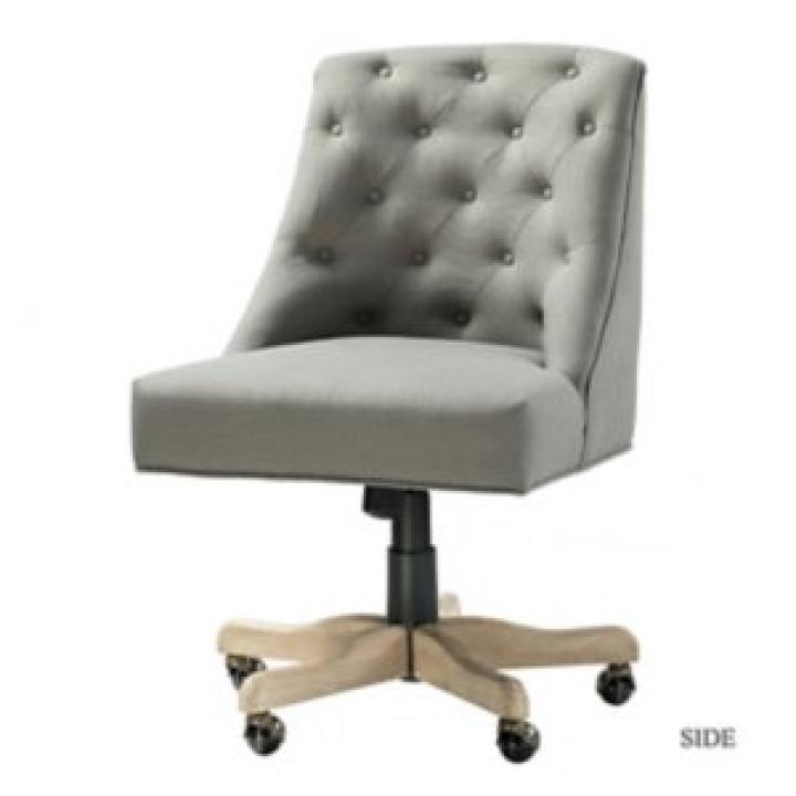 Gray Dylan Upholstered Office Chair